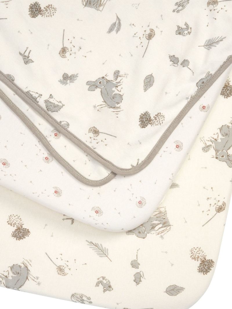 Tutti Bambini Woodland Cream crib bedding starter set 1 pack (British brand)