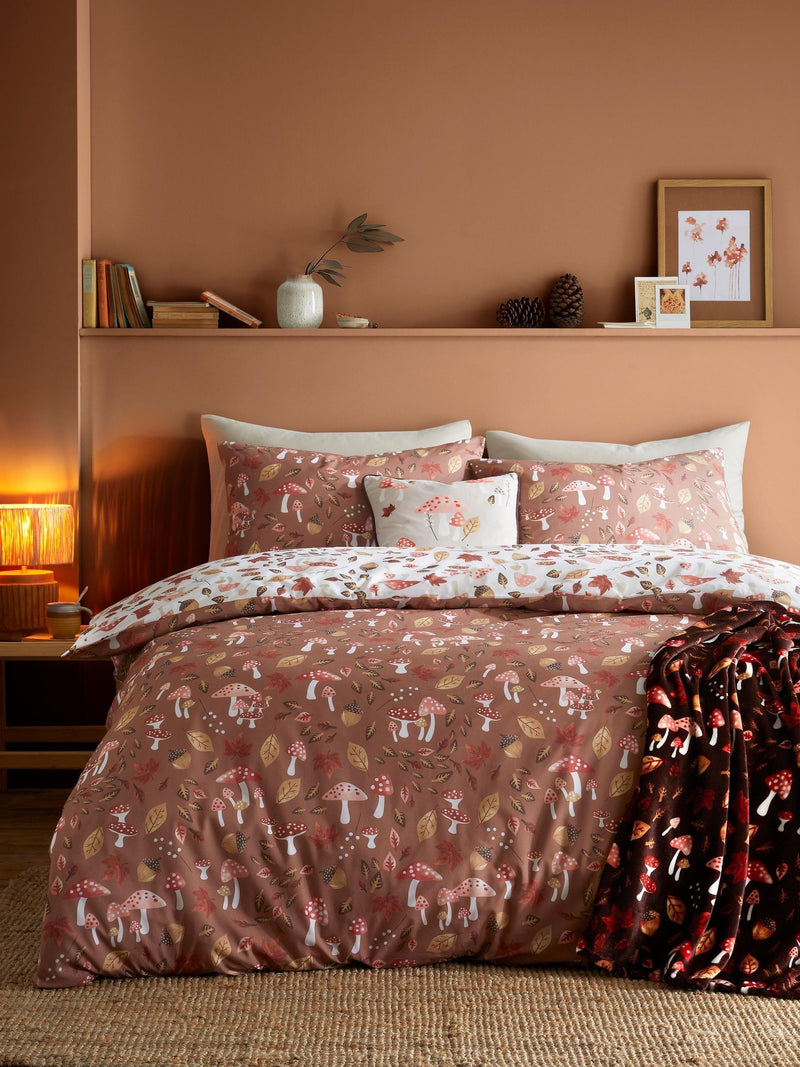 Fusion Woodland Dreams reversible duvet cover set - British product