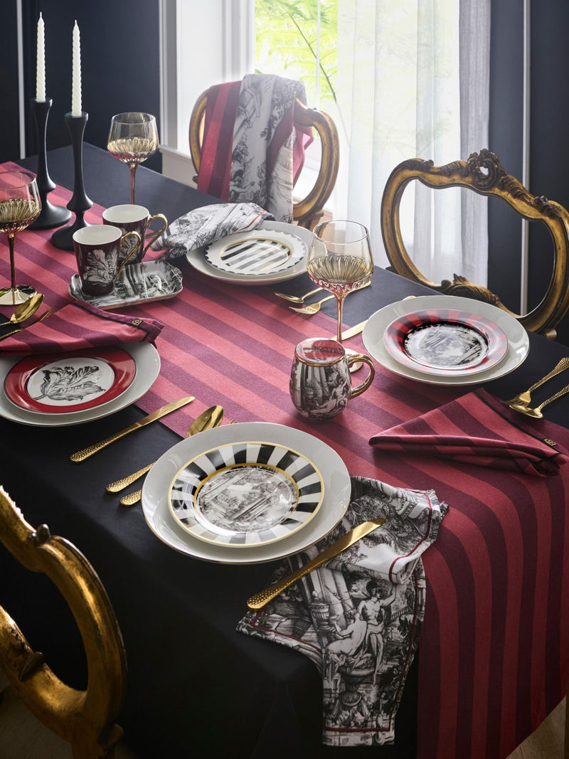 Laurence Llewelyn-Bowen Red Festivo Cotton Napkins