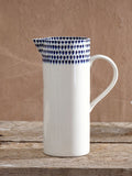 Nkuku Blue Drop jug imported from the UK