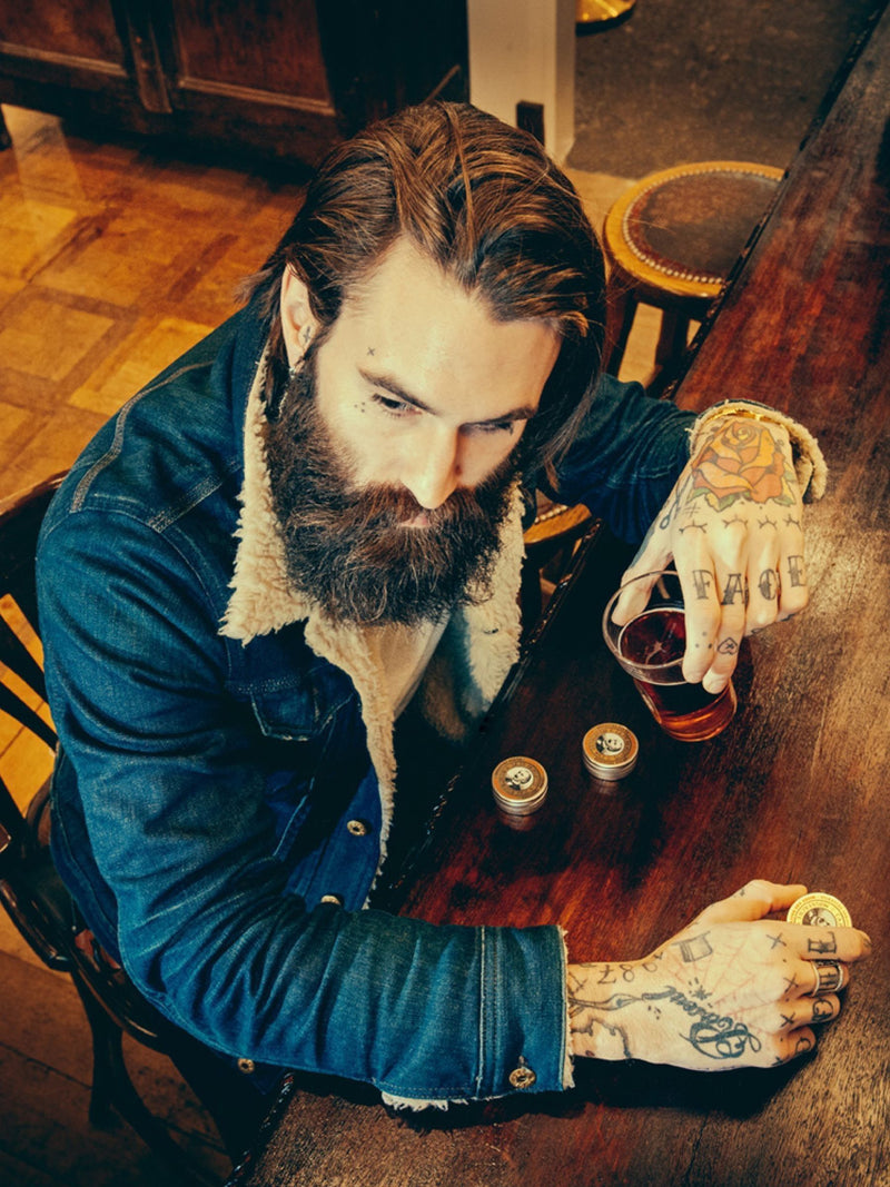 Captain Fawcett Ricki Hall’s Booze & Baccy Moustache Wax 15ml