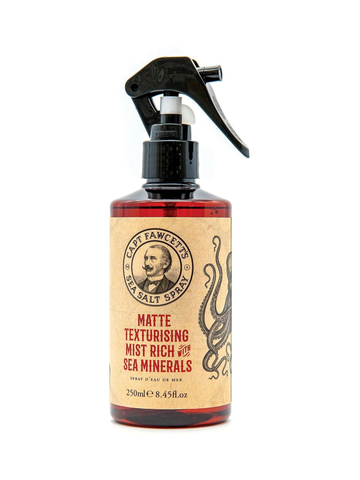 Captain Fawcett sea salt hair styling spray 250ml - British product