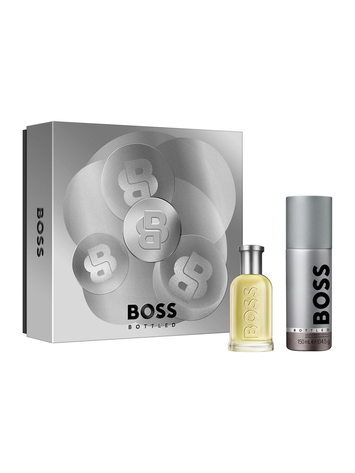 BOSS Bottled men's Eau de Toilette gift set 50ml - British product