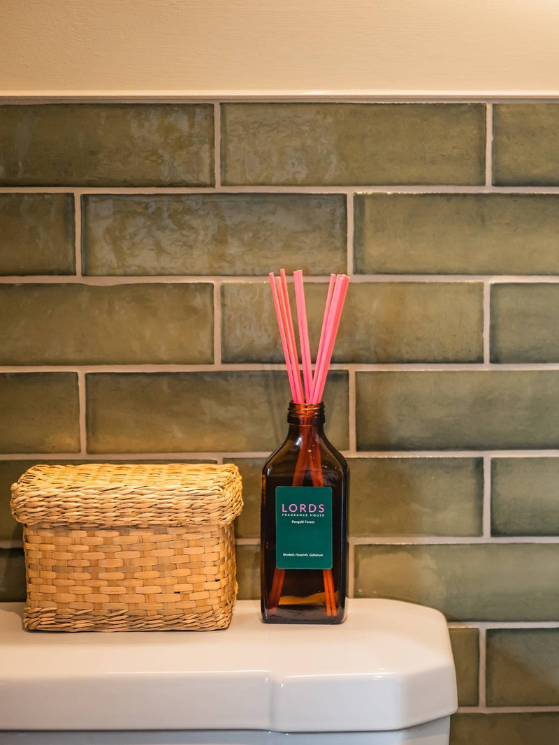 Lords Fragrance House Trebarwith Strand Amber Glass Reed Diffuser 200ml