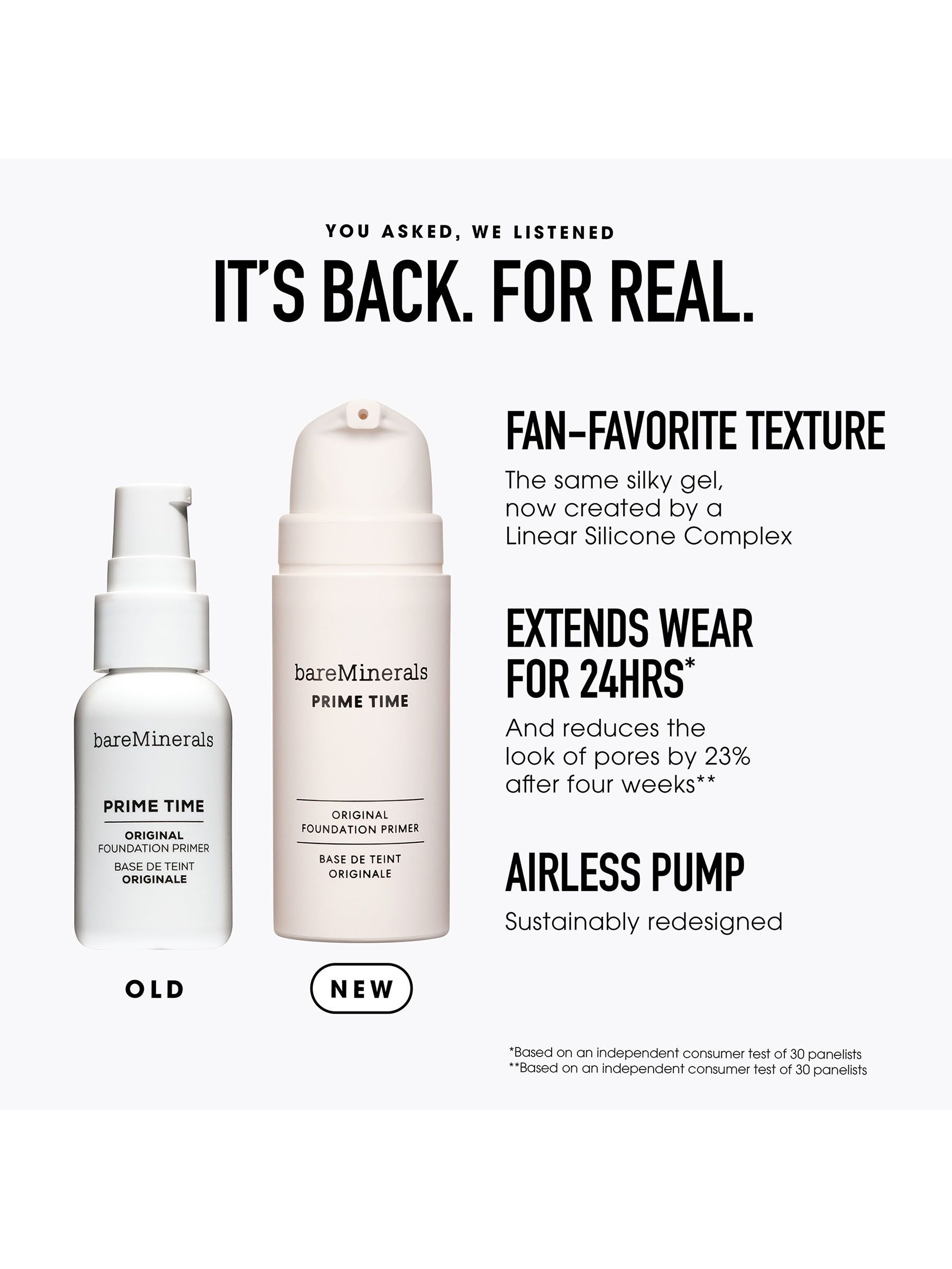 bareMinerals Original Pore Minimising Primer Travel Size - British product