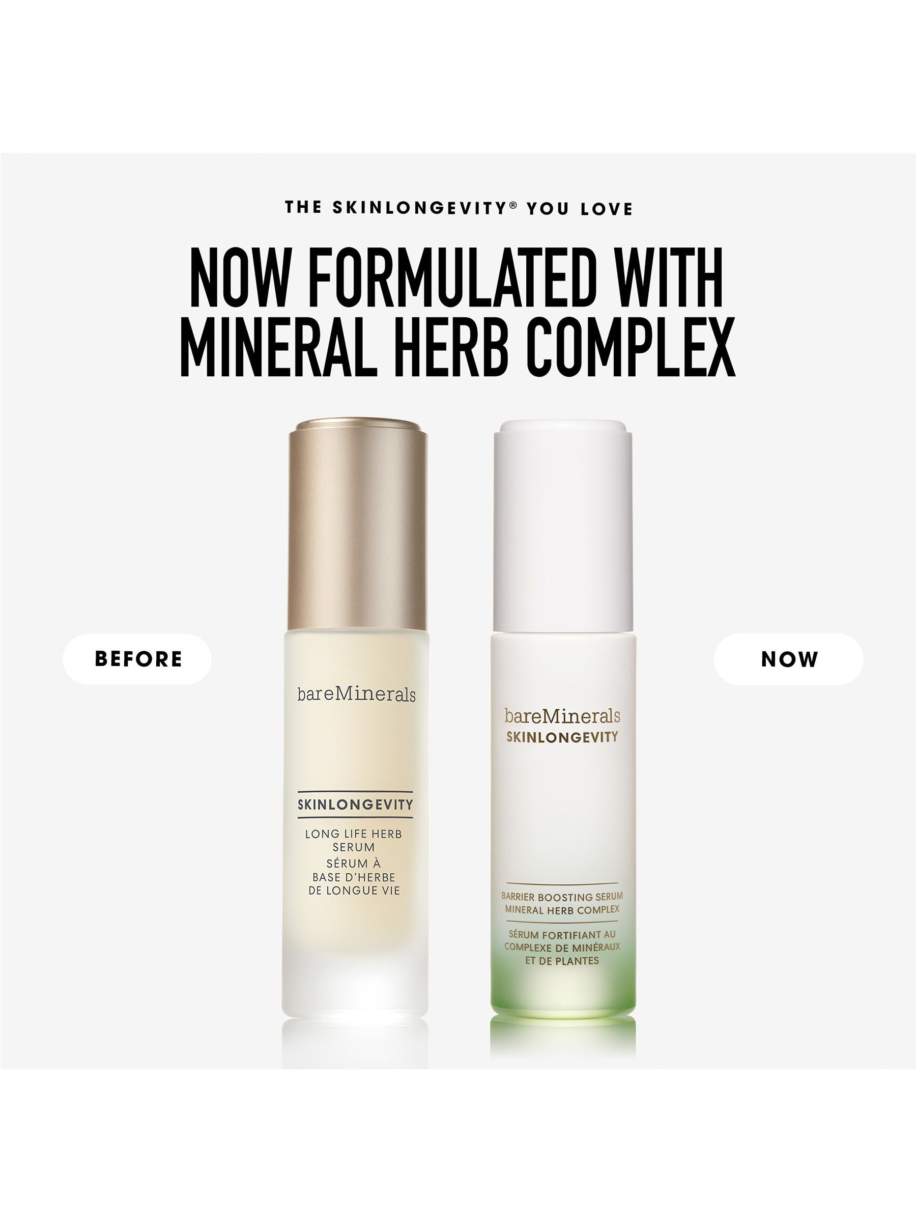 bareMinerals SKINLONGEVITY Barrier Boosting Serum 30ml - British product