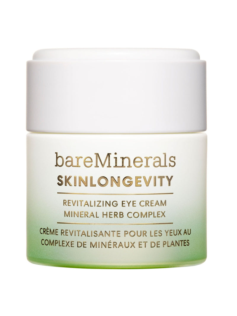 bareMinerals SKINLONGEVITY Revitalizing Eye Cream Mineral Herb Complex