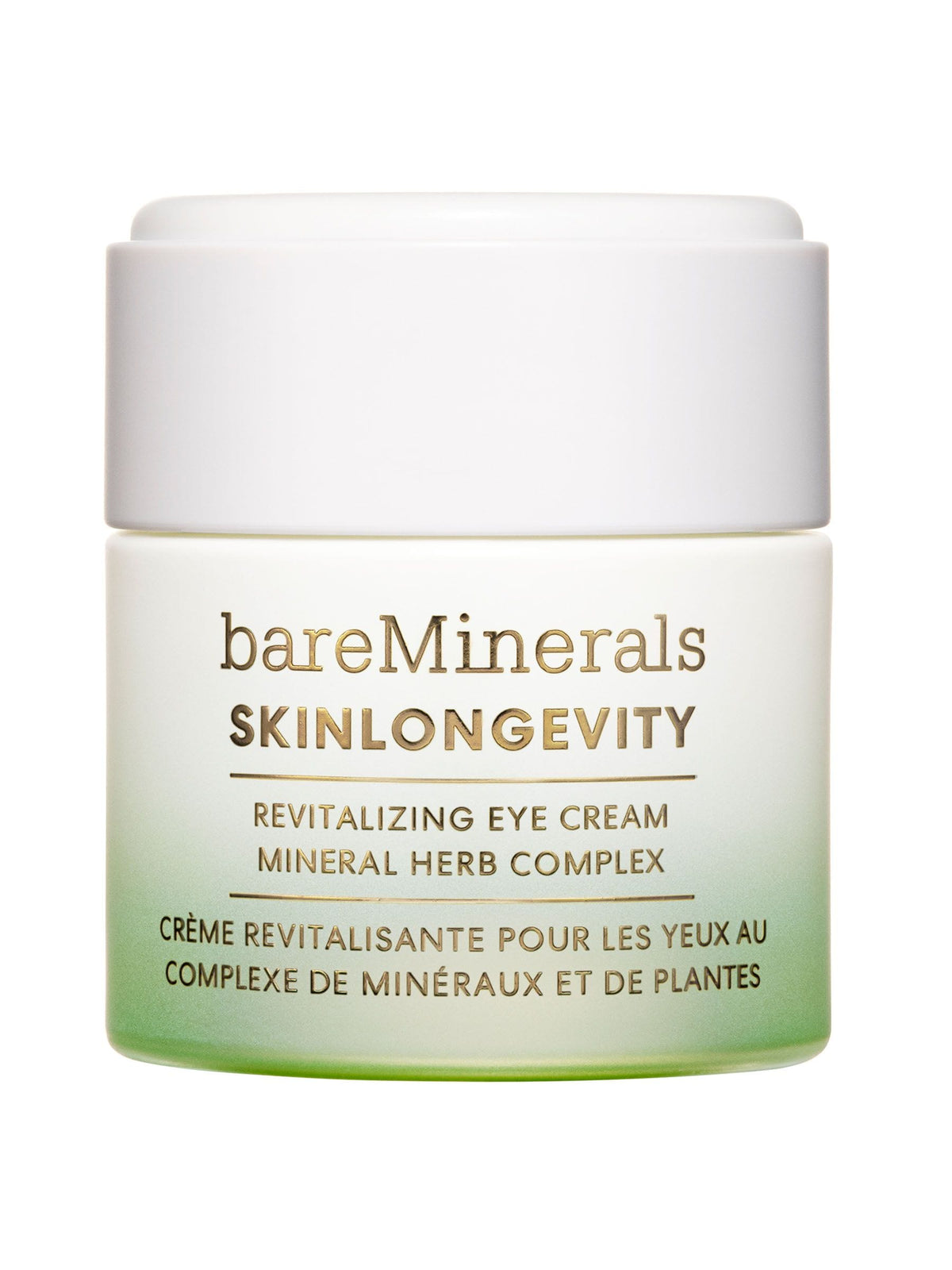 bareMinerals SKINLONGEVITY Revitalizing Eye Cream Mineral Herb Complex