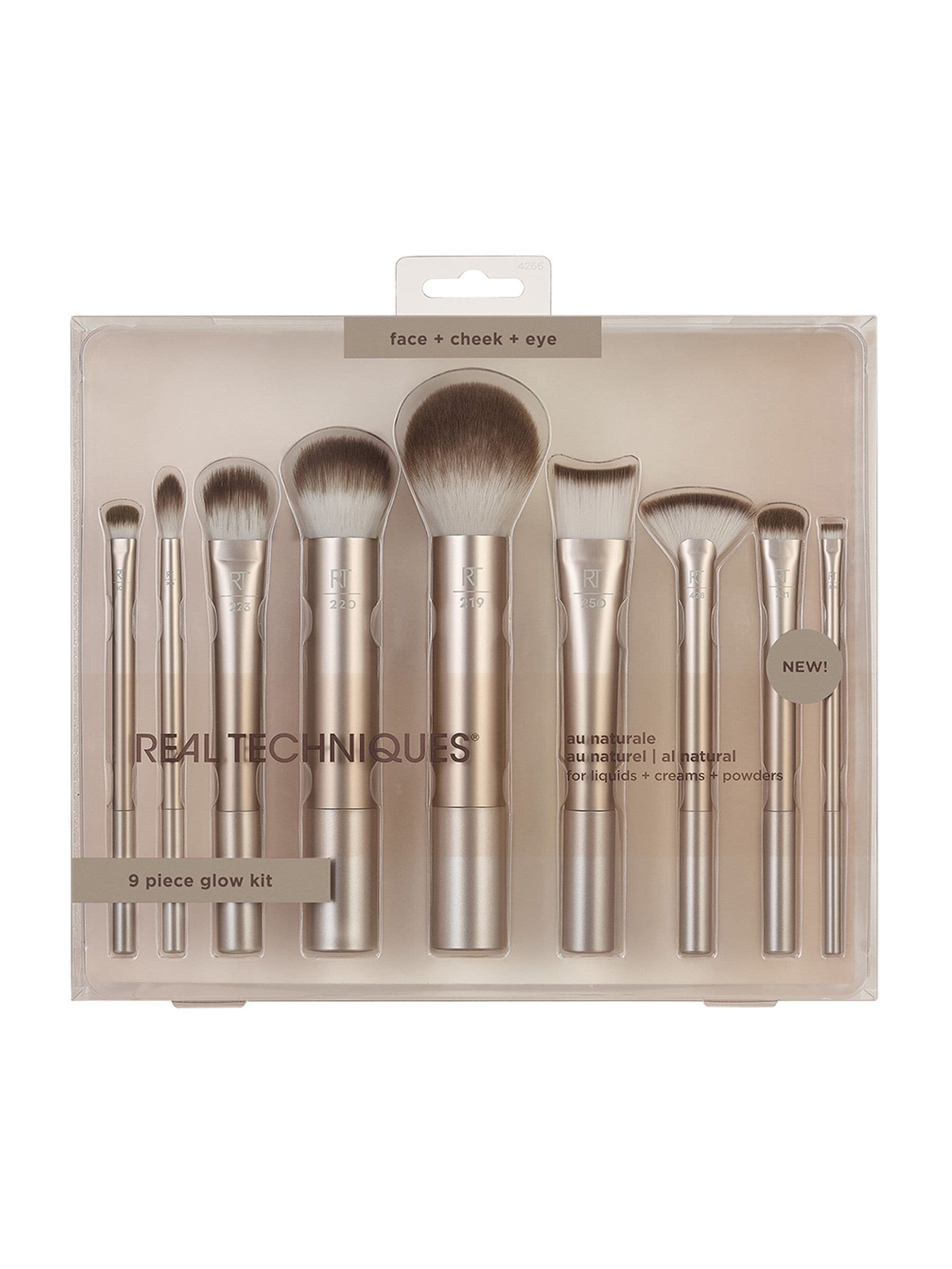 Real Techniques Au Naturel Complete Makeup Brush Kit