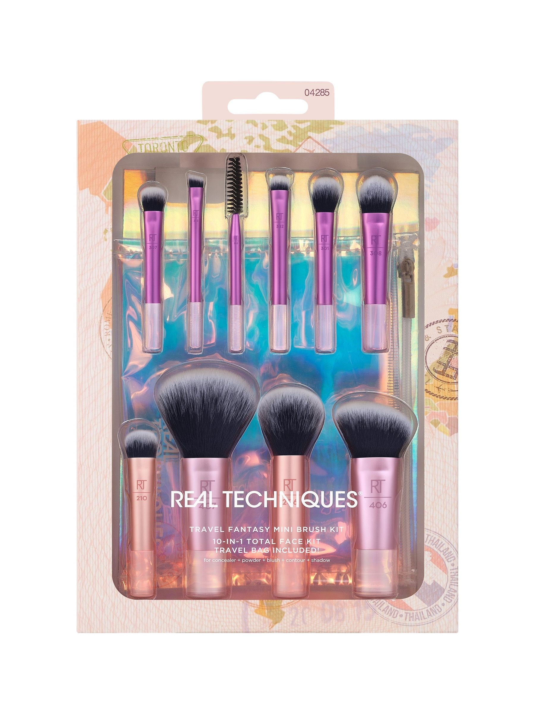 Real Techniques Travel Fantasy Mini Makeup Brush Set