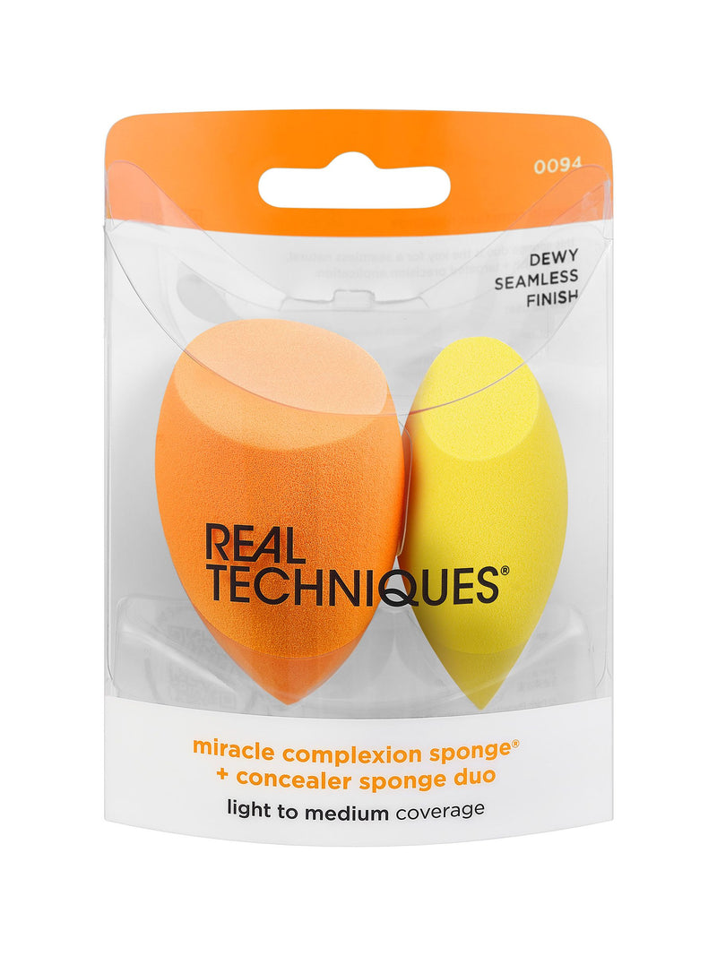 Real Techniques Miracle Complexion + Concealer Makeup Sponge Duo
