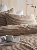 Appletree Morritz Faux Fur Duvet Cover Set - British product