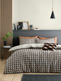 Appletree Brown Jett duvet cover set - British product