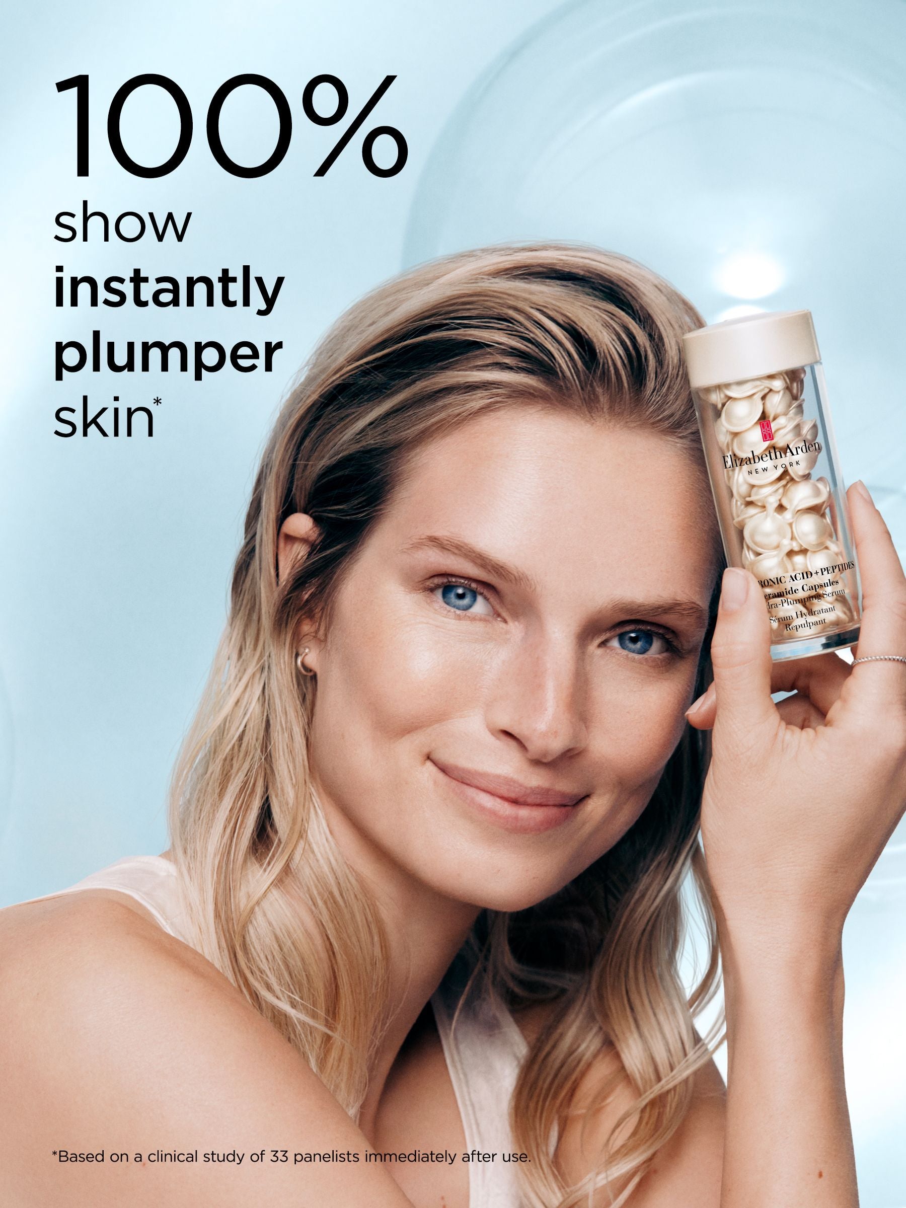 Elizabeth Arden Hyaluronic Acid Peptides Ceramide Capsules Serum 60 Capsules - British product