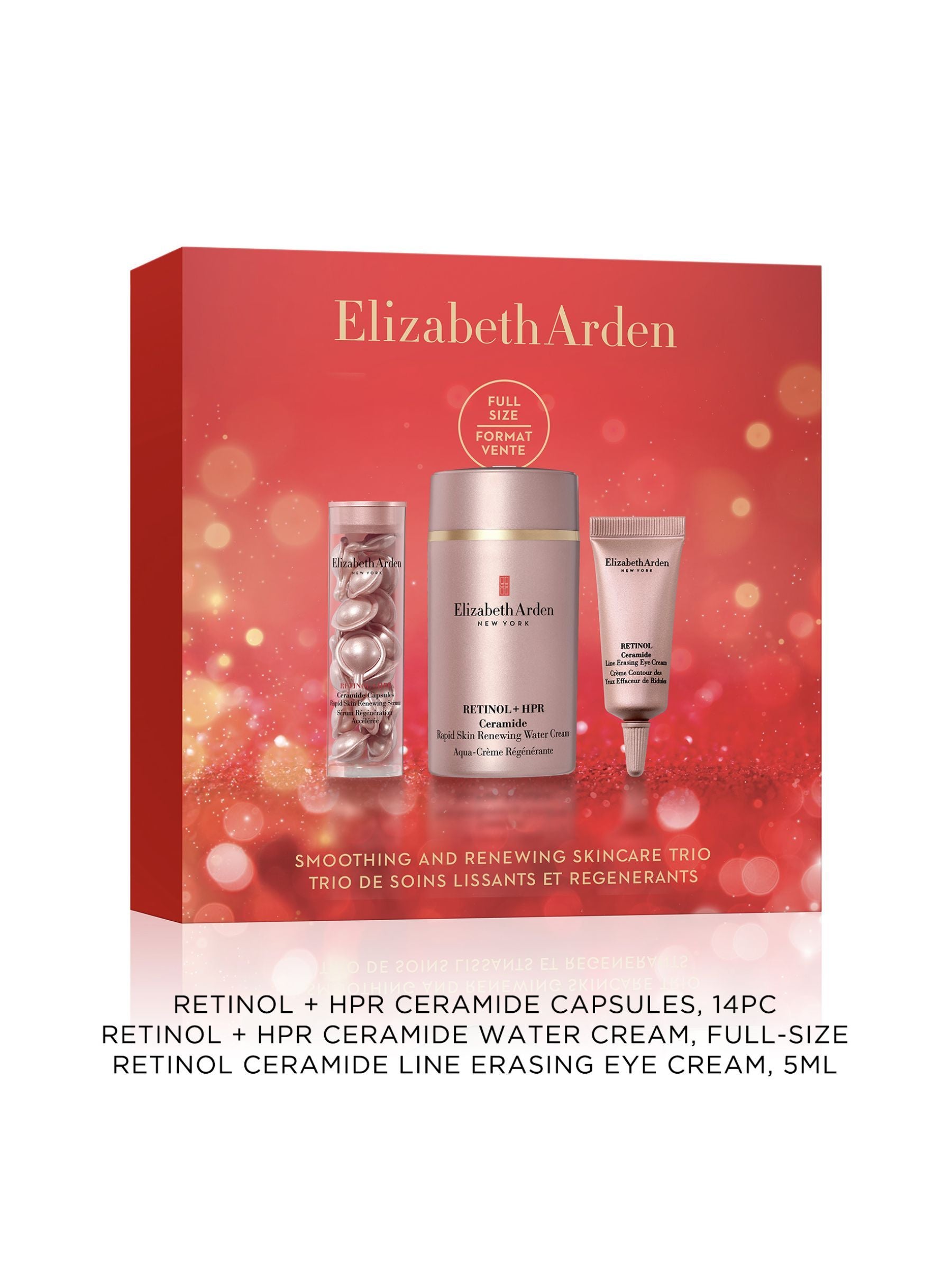 Elizabeth Arden Retinol + HPR Ceramide Renewal 3 Piece Gift Set (Worth over £96.00)