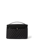 Victoria's Secret black makeup bag 6.25x9.25x6.25 inches (British brand)