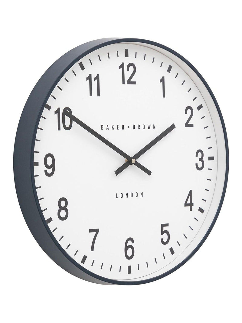 Gallery Home Grey Cambridge wall clock 40cm, UK version