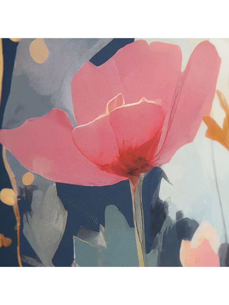 Modern Melody framed wall art wildflowers pastel 61cm - British product