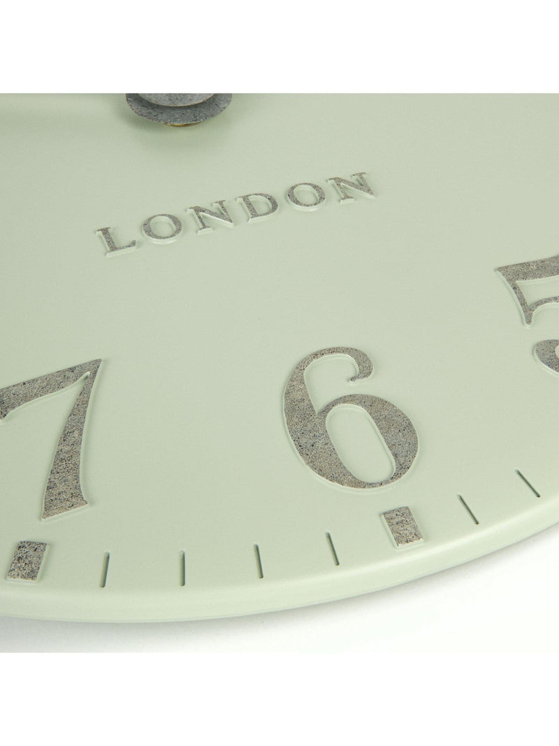 Thomas Kent Clocks Pearl Green 12 Willow Wall Clock