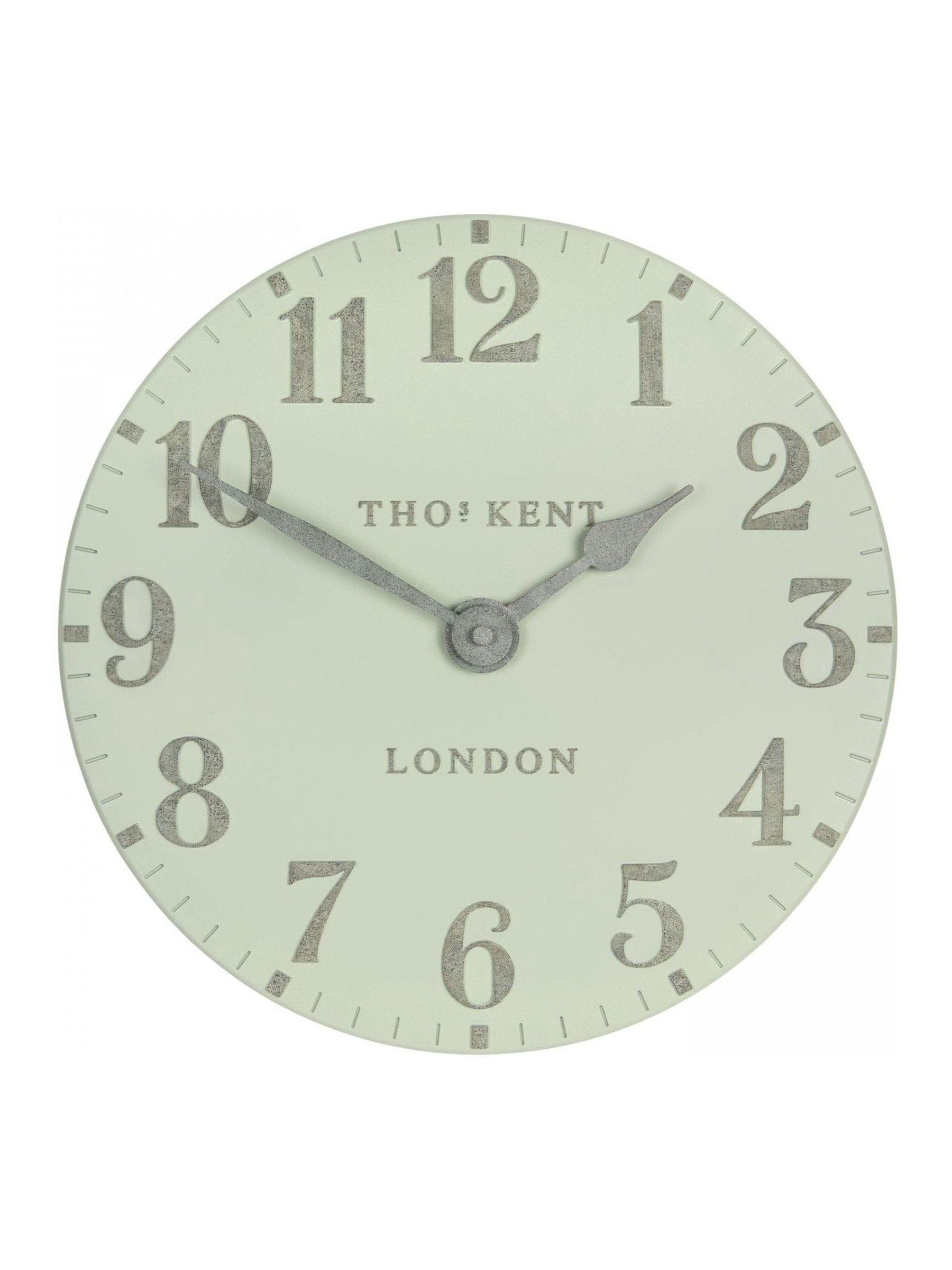 Thomas Kent Clocks Pearl Green 12 Willow Wall Clock