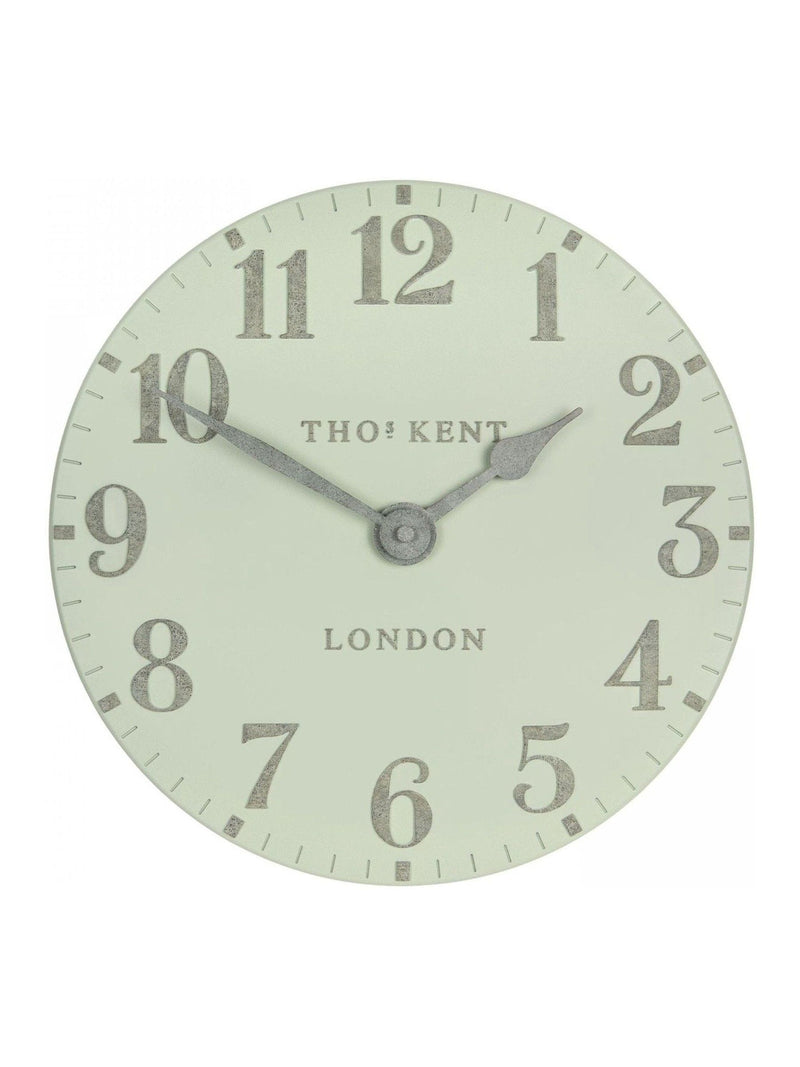 Thomas Kent Clocks Pearl Green 12 Willow Wall Clock
