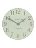 Thomas Kent Clocks Pearl Green 12 Willow Wall Clock