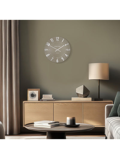 Thomas Kent Clocks Mocha Cedar Wall Clock 51cm