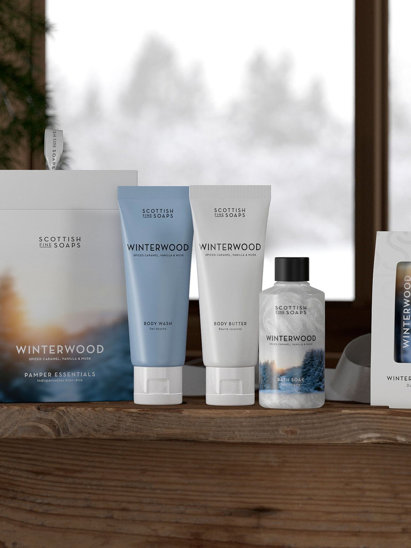 Scottish Fine Soaps Winterwood Pamper Essentials Gift Set