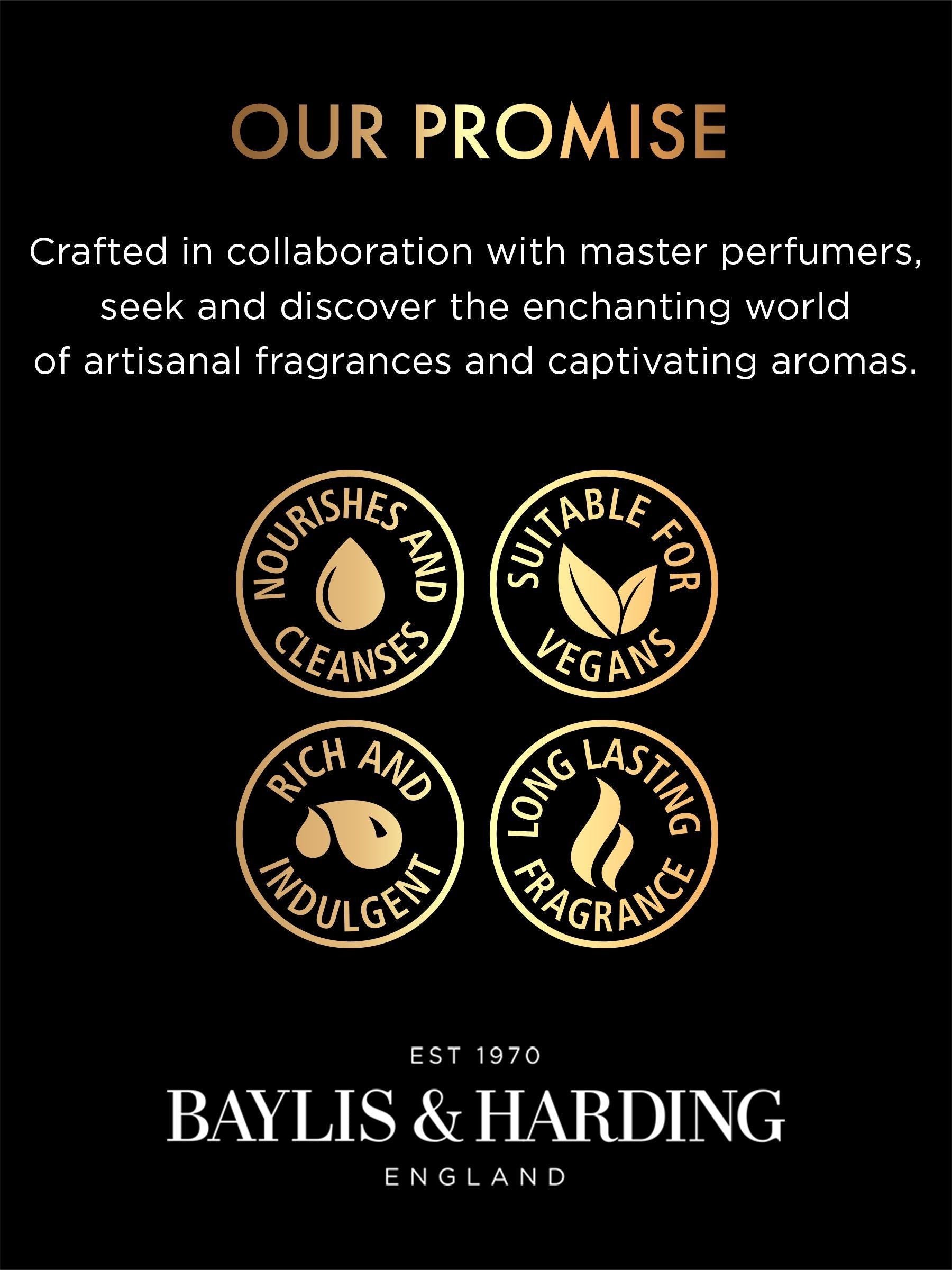 Baylis & Harding Cherry Temptation hand wash and lotion gift set 400ml each - British product