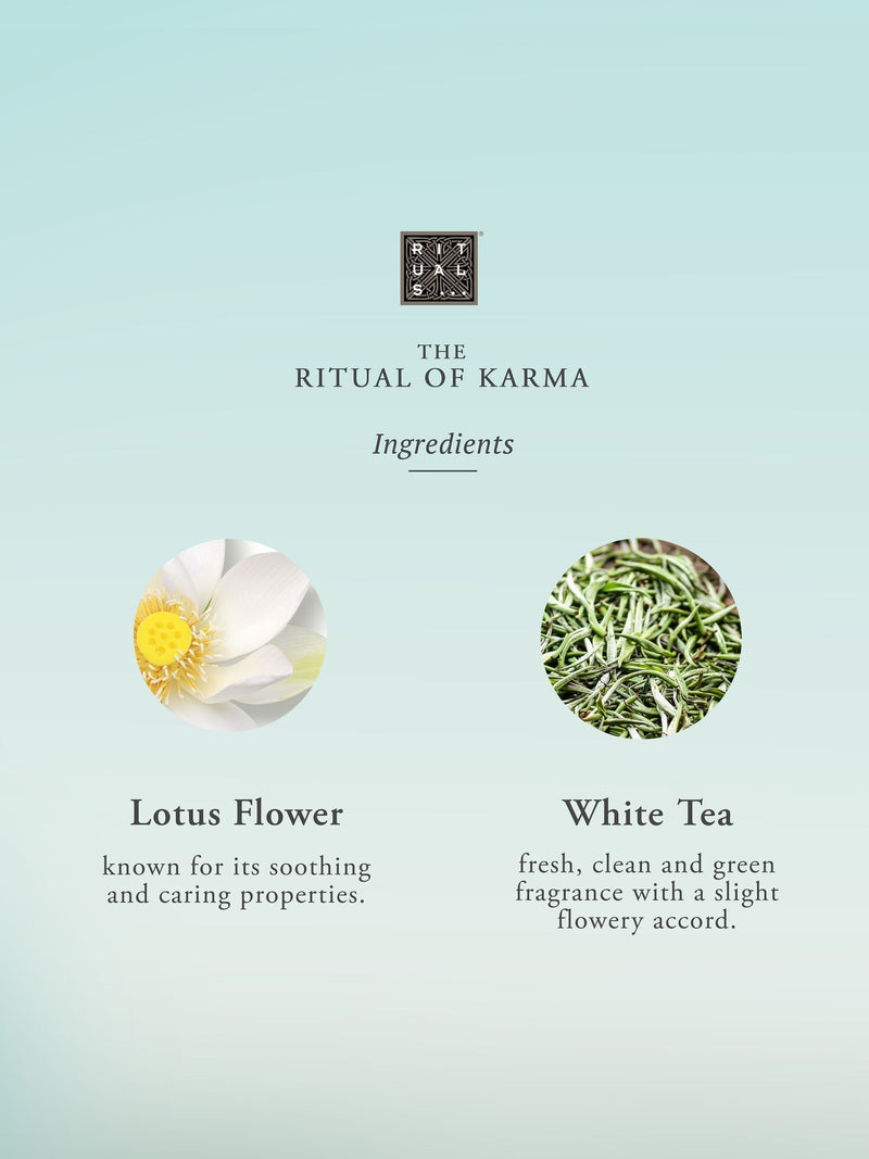 Rituals body set Lotus Flower White Tea Small, imported from the UK