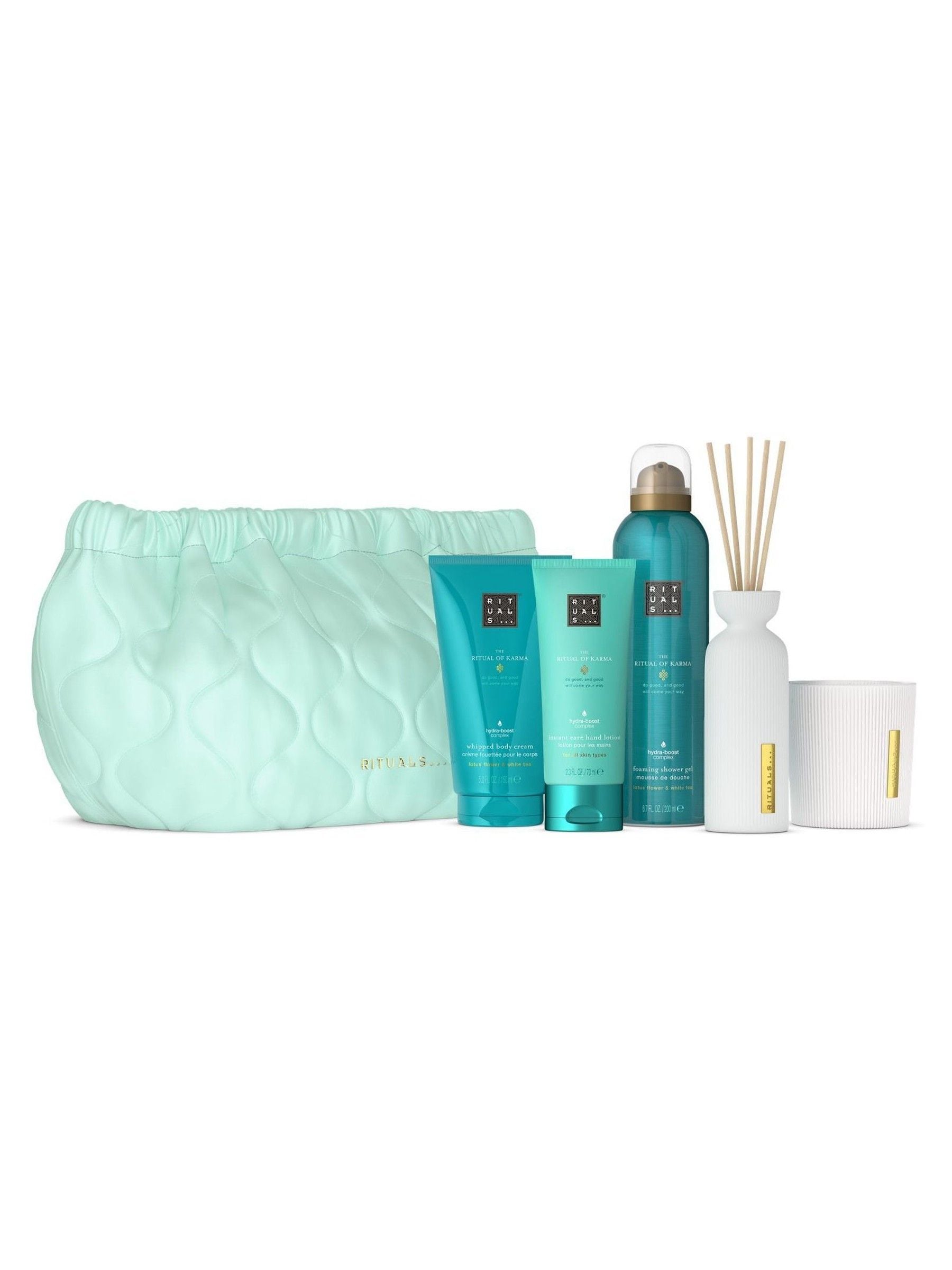 Rituals Karma Lotus Flower White Tea Large Gift Set, imported from the UK