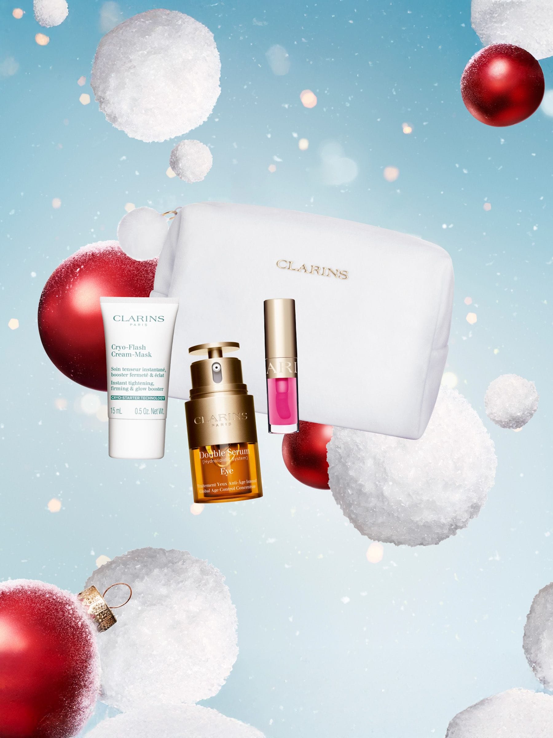 Clarins Double Serum Eye Collection Set 36ml - British product