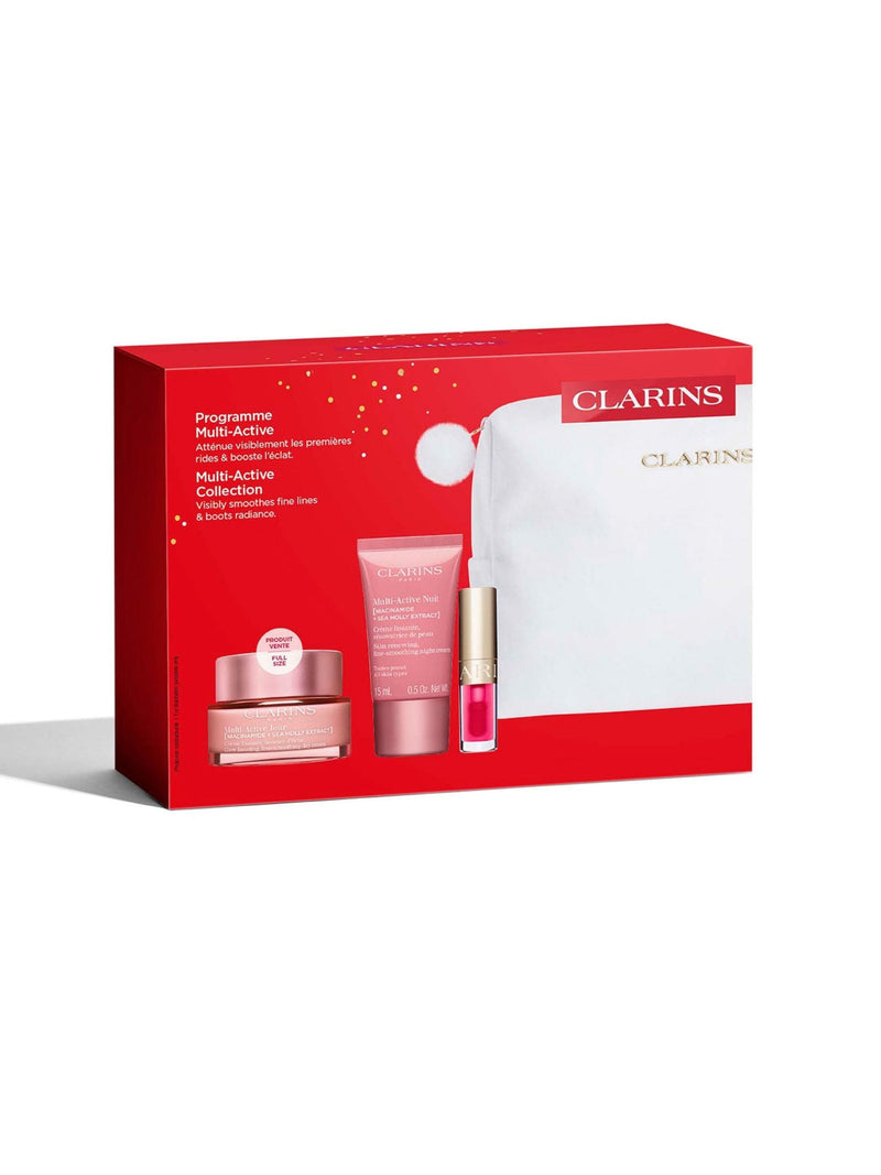 Clarins Multi-Active Collection Gift Set 50ml 15ml 1.4ml - British product