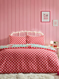 Catherine Lansfield Green Santas Howdy Christmas reversible duvet cover set - British product