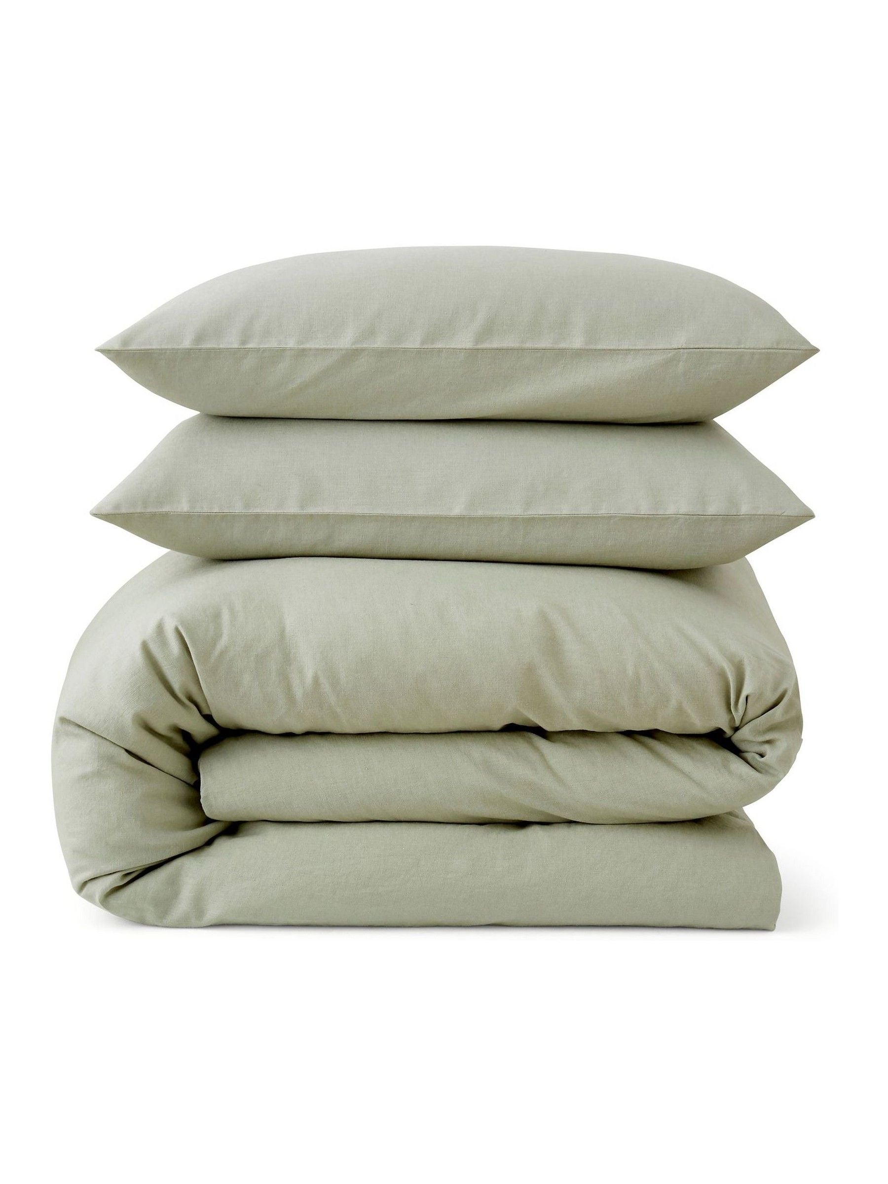 Martex Pistachio Green duvet cover set, imported from the UK