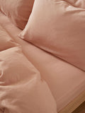 Martex Seashell Pink fitted sheet, imported from the UK