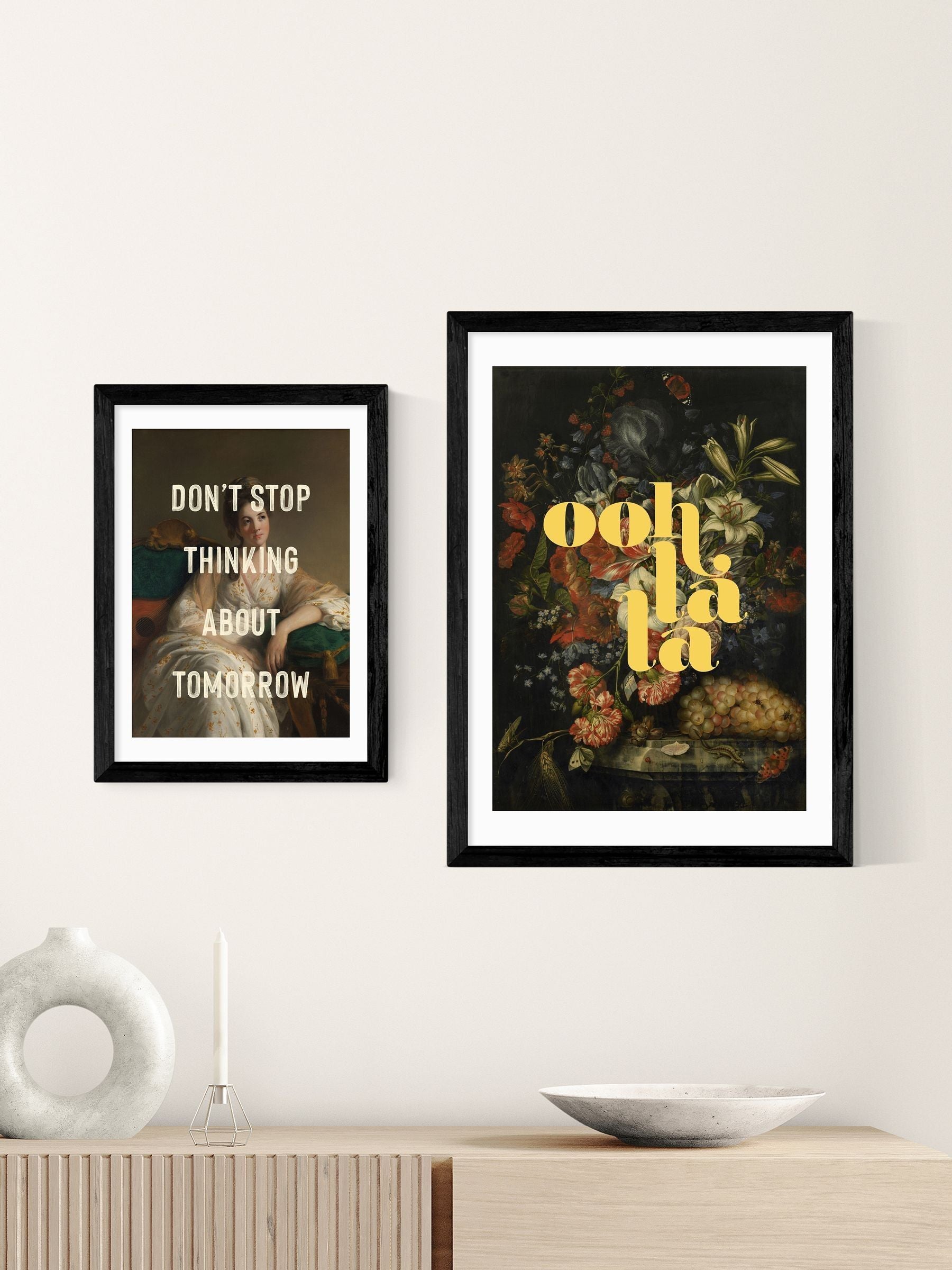 East End Prints Oh Fine inspirational wall art - British product