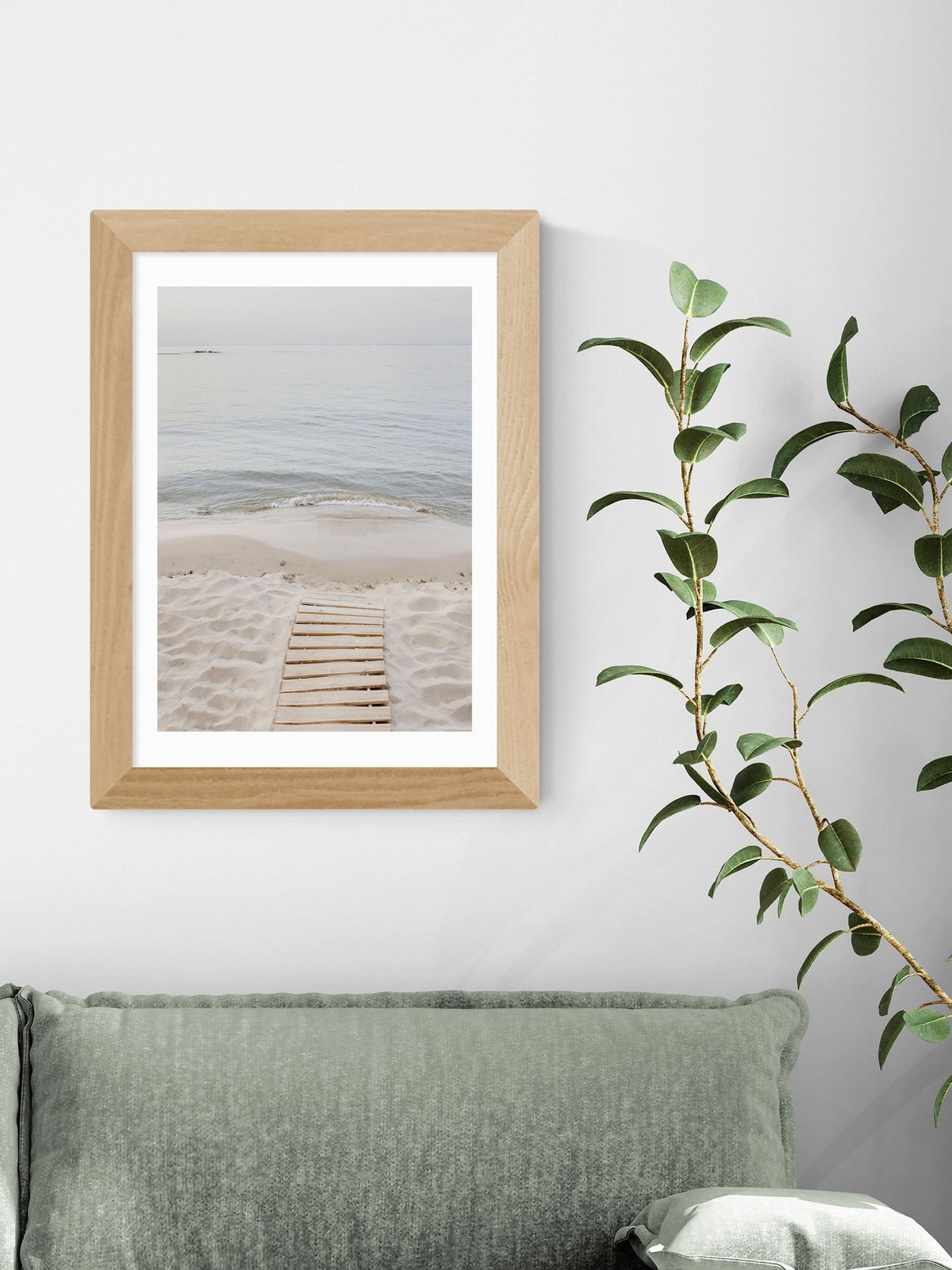 East End Prints Oak To The Sea wall art - British product