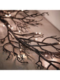 Lights4fun black twig Halloween garland 1.5m, UK version