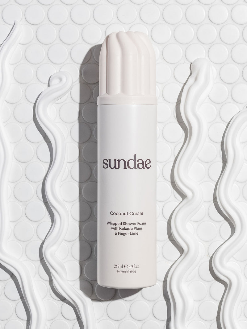 Sundae Cream coconut whipped shower foam 265ml (British brand)