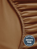 Silentnight Terracotta Cotton extra deep fitted sheet 40cm (British brand)