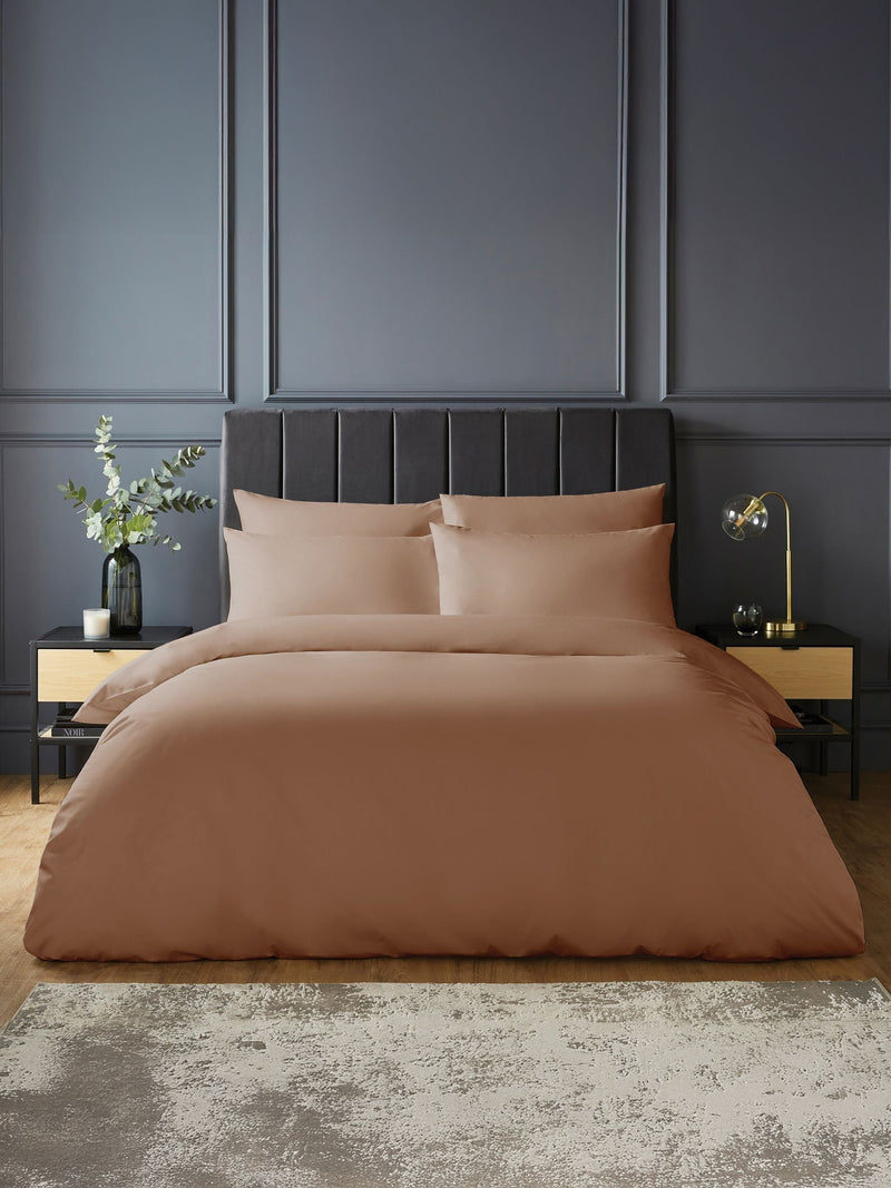 Silentnight Dusky Pink Pure Cotton Duvet Set (British brand)