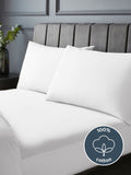 Silentnight white cotton extra deep fitted sheet 40cm (British brand)