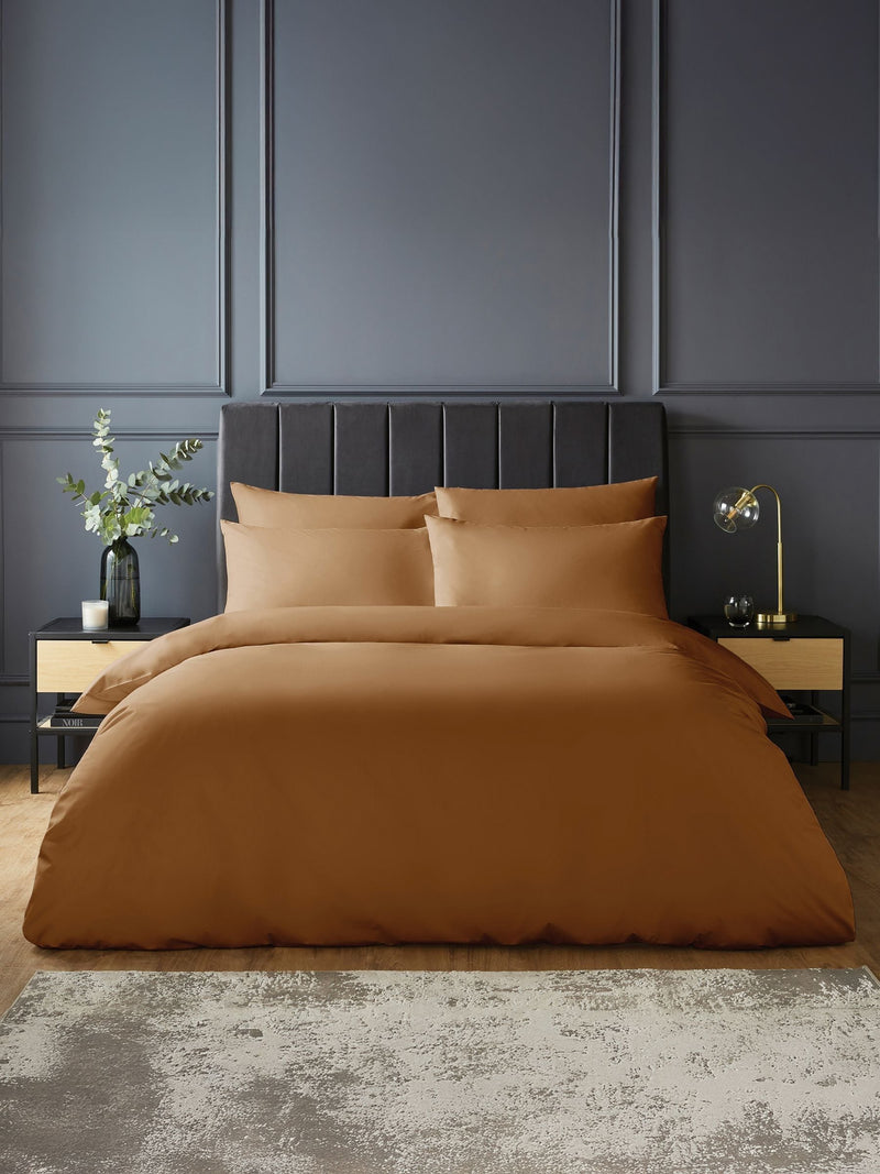 Silentnight Terracotta Duvet Set (British brand)