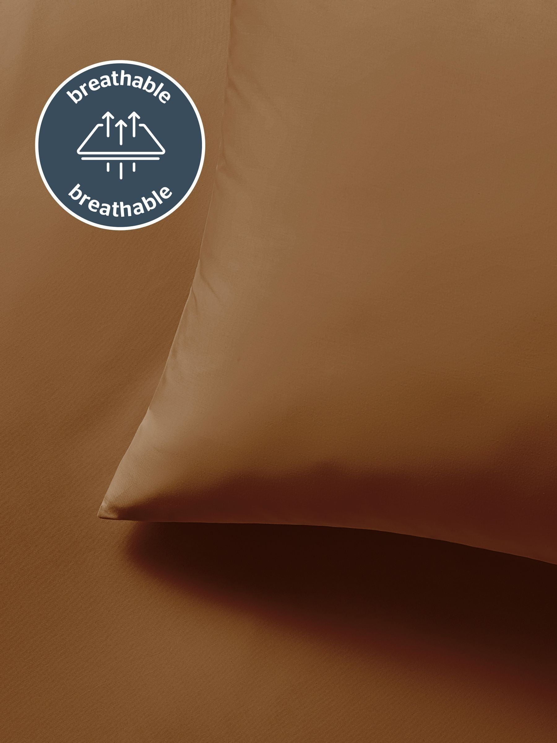Silentnight Terracotta Duvet Set (British brand)