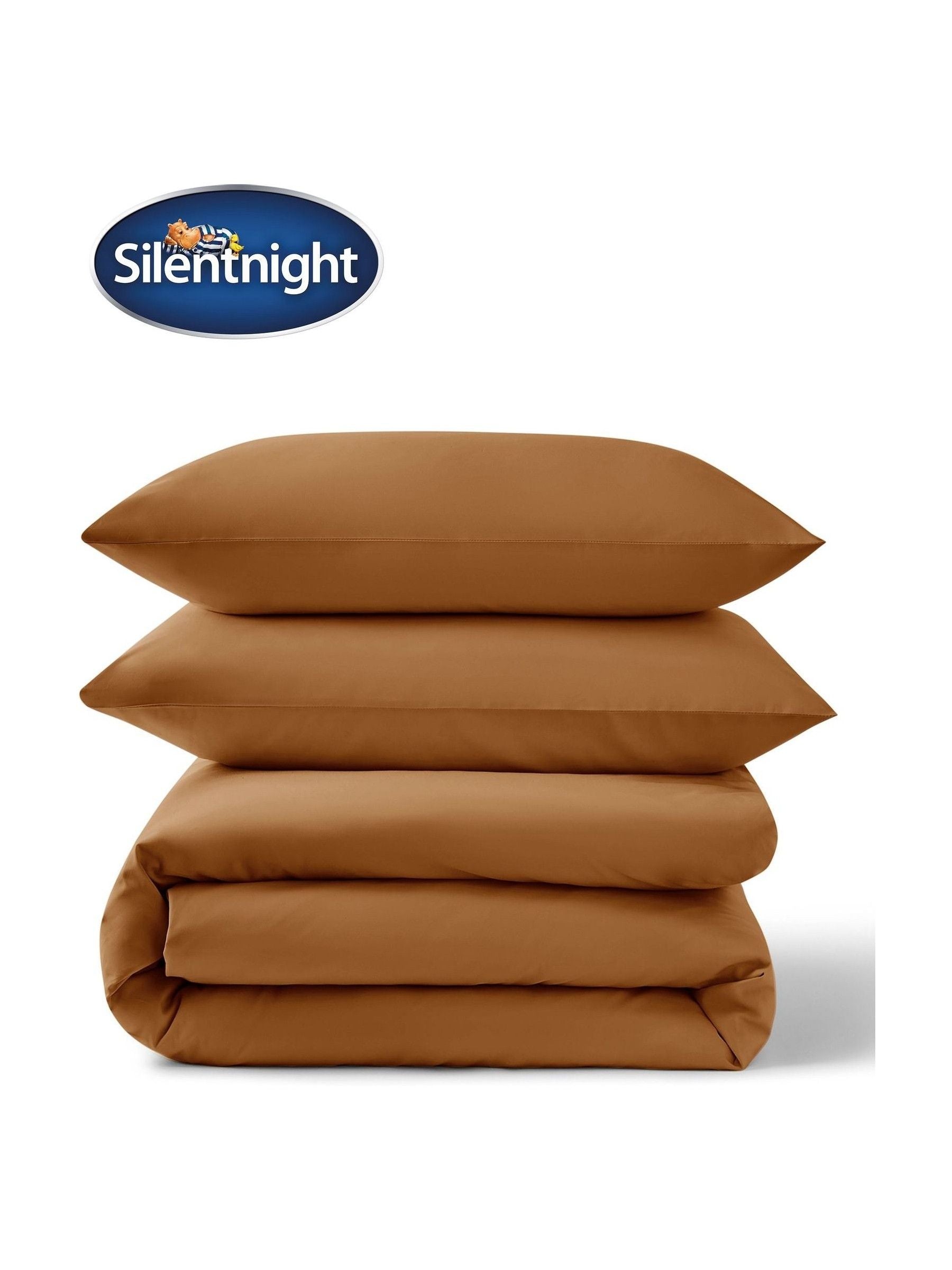 Silentnight Terracotta Duvet Set (British brand)