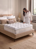 Silentnight White mattress topper 10cm (British brand)