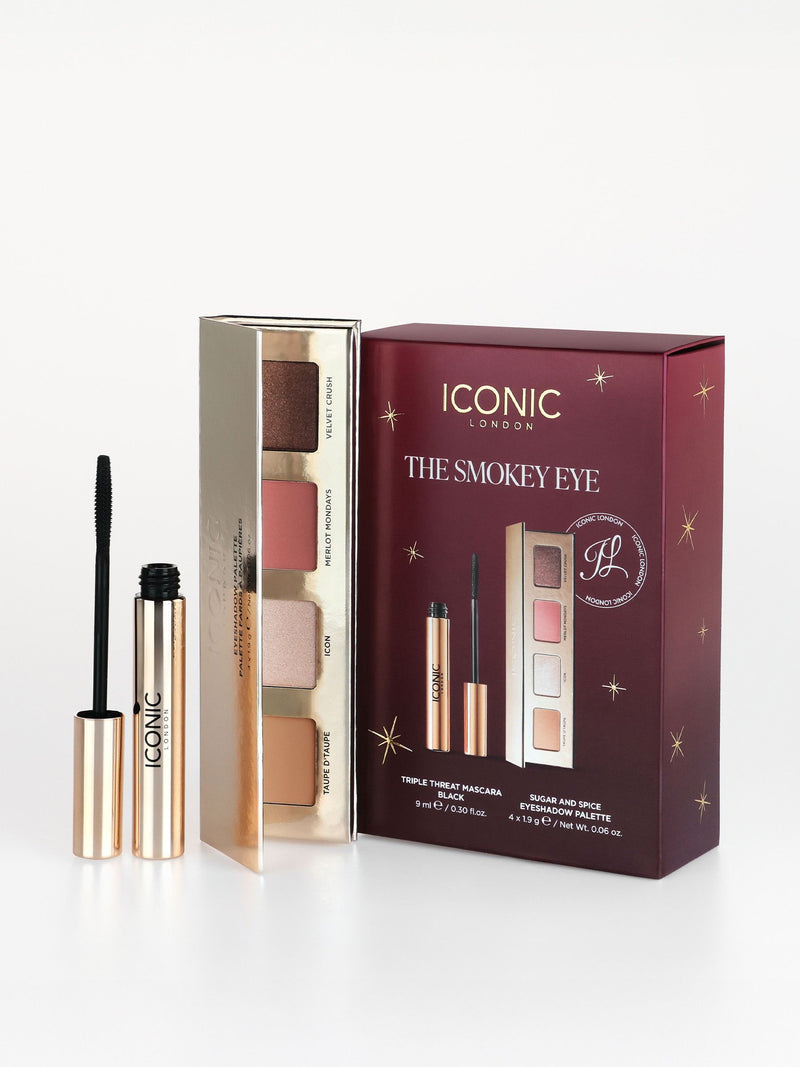 Iconic London smokey eye makeup gift set (British brand)