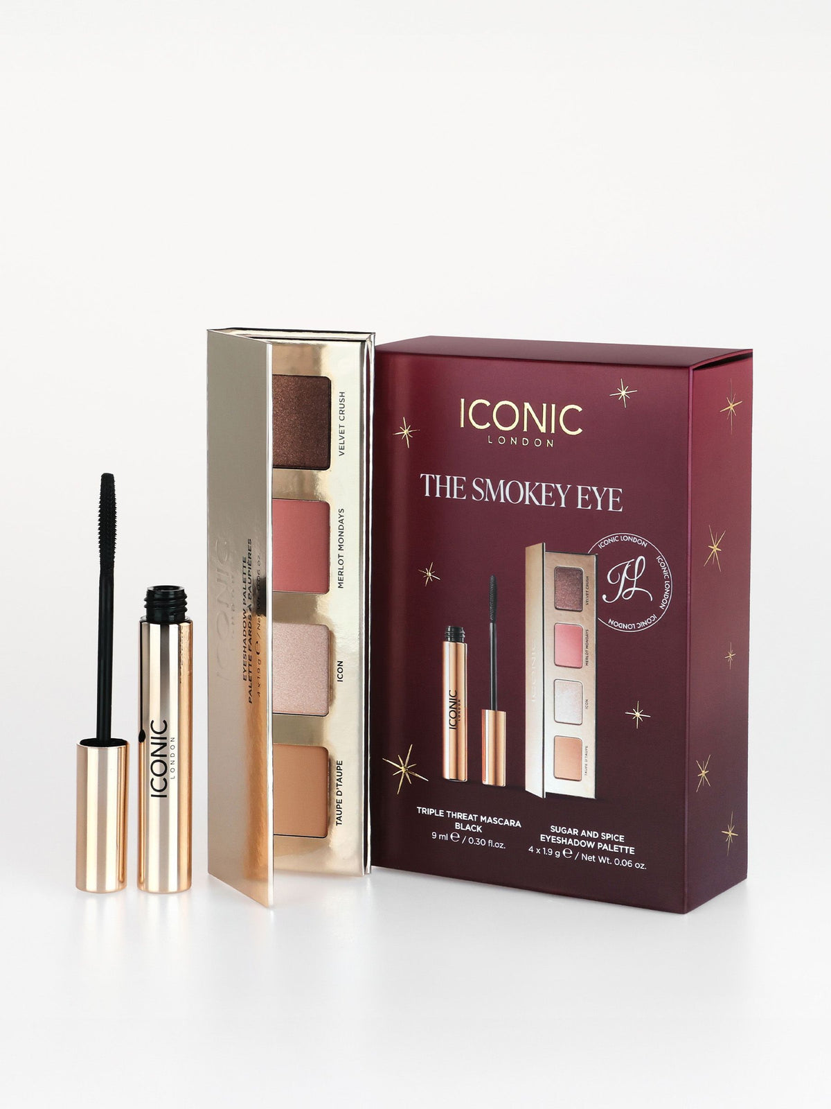Iconic London smokey eye makeup gift set (British brand)