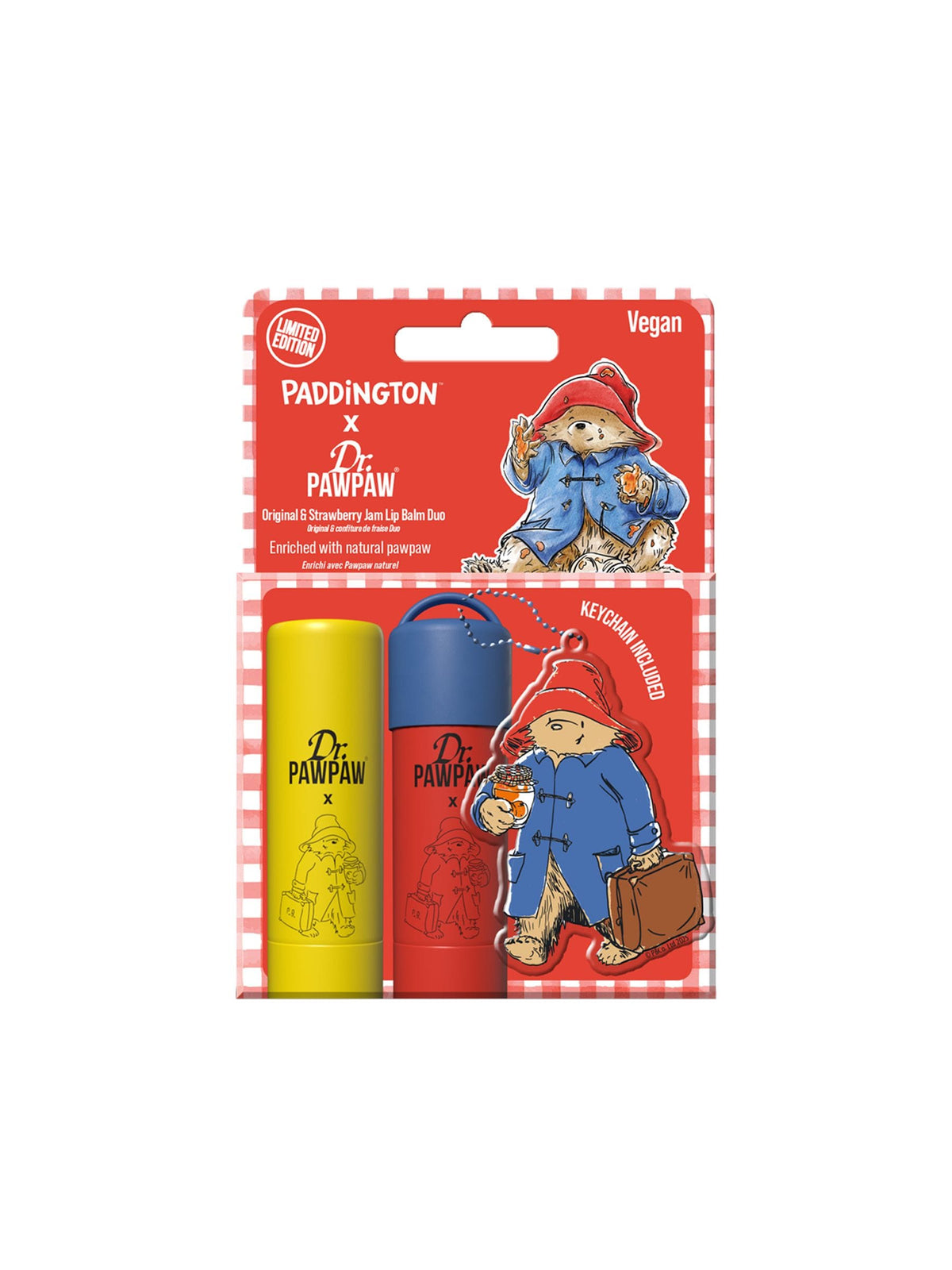 Dr. PAWPAW Paddington Original Strawberry Jam lip balm - British product